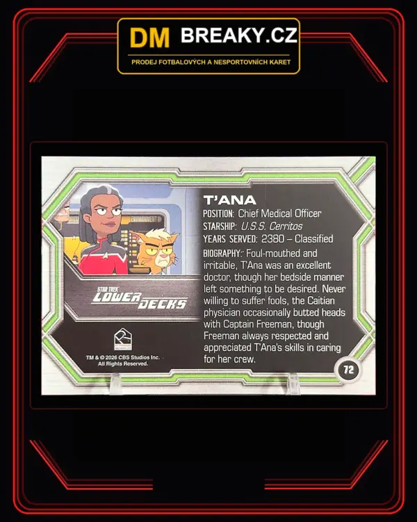 2026 Rittenhouse Star Trek Connections - T´ana