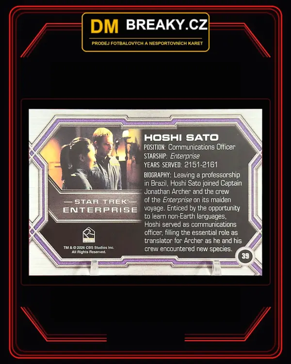 2026 Rittenhouse Star Trek Connections - Hoshi Sato
