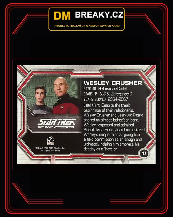 2026 Rittenhouse Star Trek Connections - Wesley Crusher