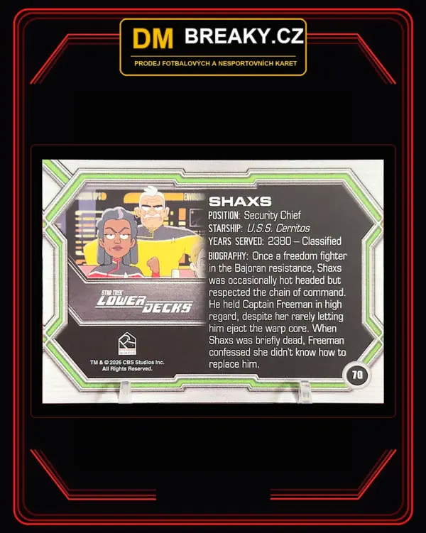 2026 Rittenhouse Star Trek Connections - Shaxs