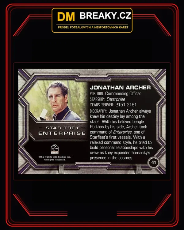 2026 Rittenhouse Star Trek Connections - Jonathan Archer