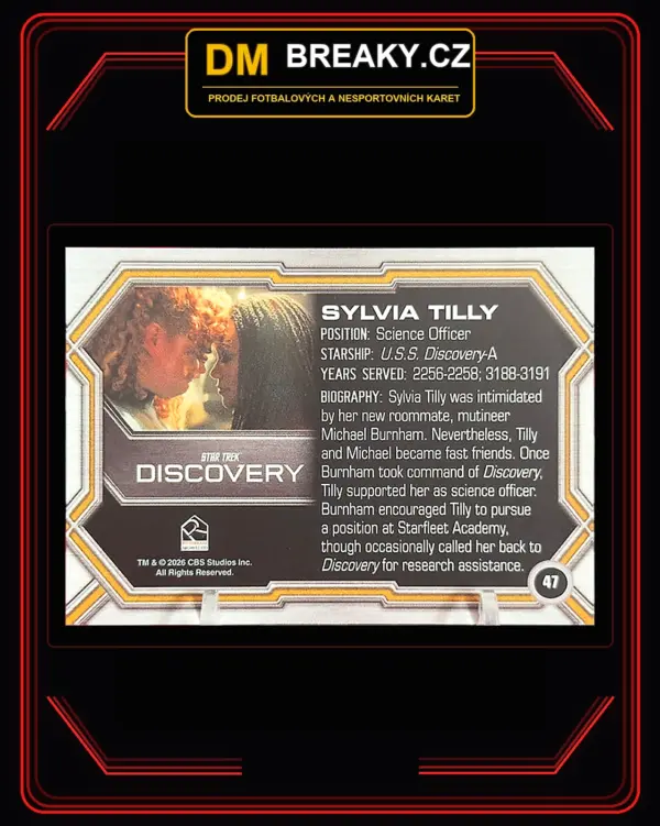 2026 Rittenhouse Star Trek Connections - Sylvia Tilly