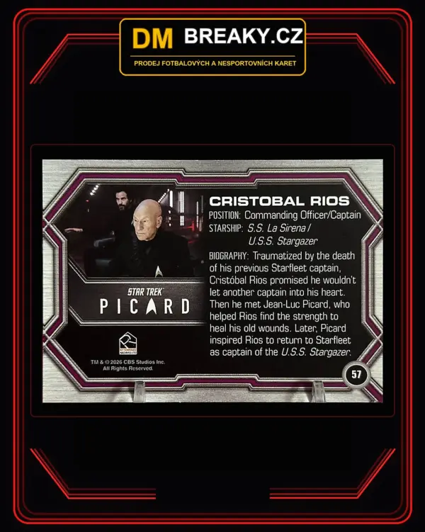2026 Rittenhouse Star Trek Connections - Cristobal Rios