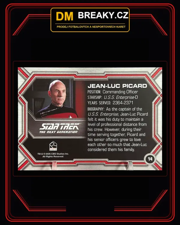 2026 Rittenhouse Star Trek Connections - Jean-Luc Picard