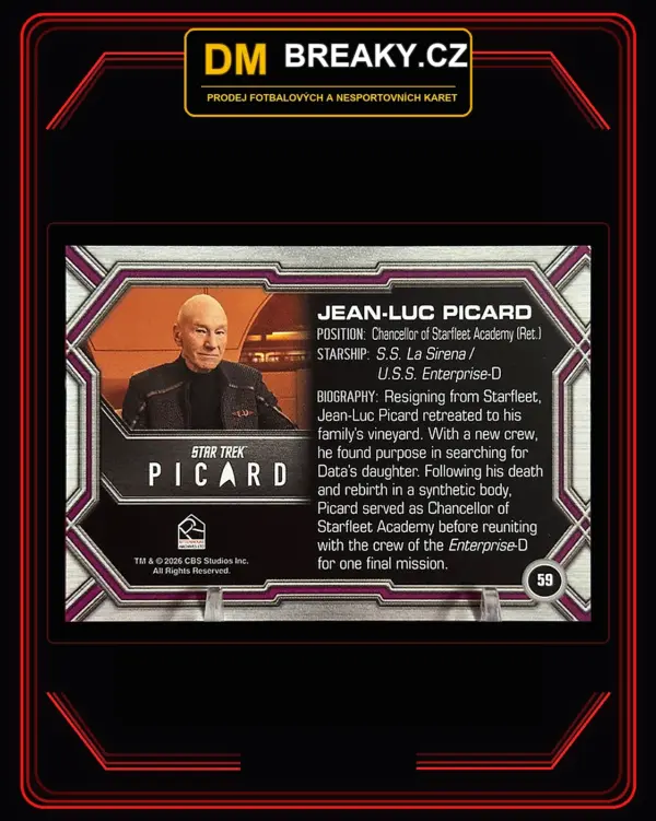 2026 Rittenhouse Star Trek Connections - Jean-Luc.Picard