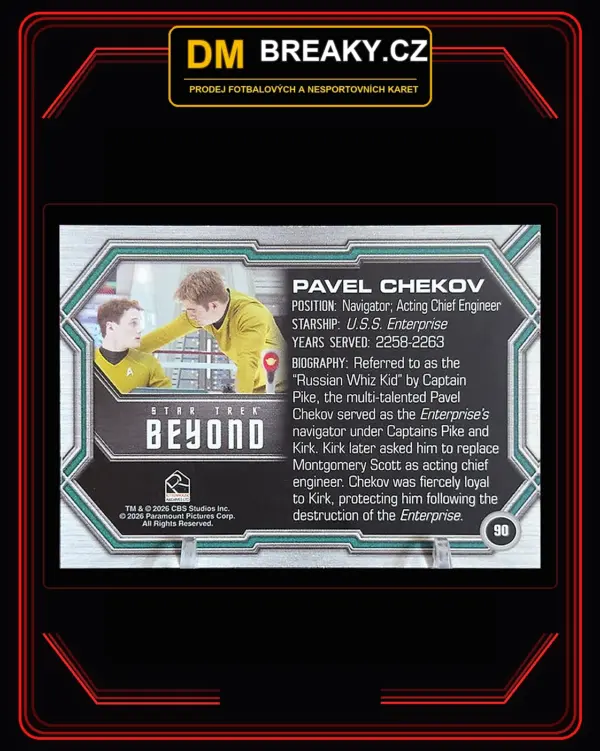 2026 Rittenhouse Star Trek Connections - Pavel Chekov
