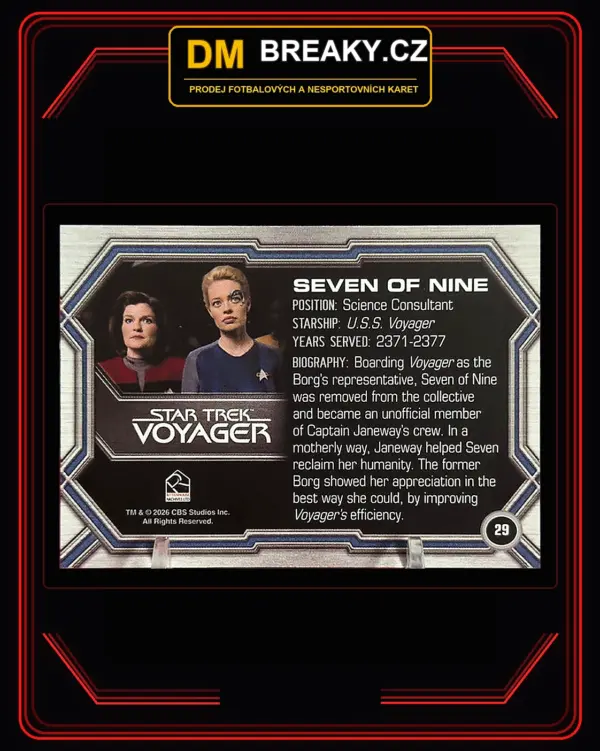 2026 Rittenhouse Star Trek Connections - Seven Of Nine