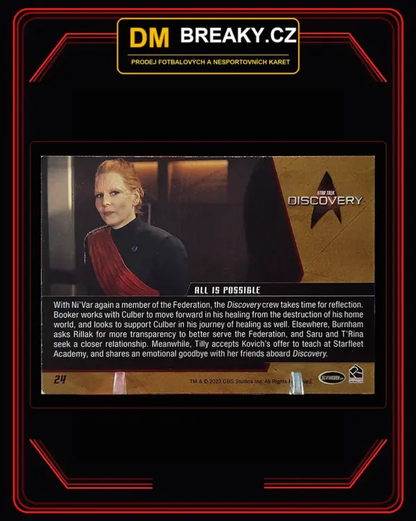 2023 Rittenhouse Star Trek Discovery - All is possible