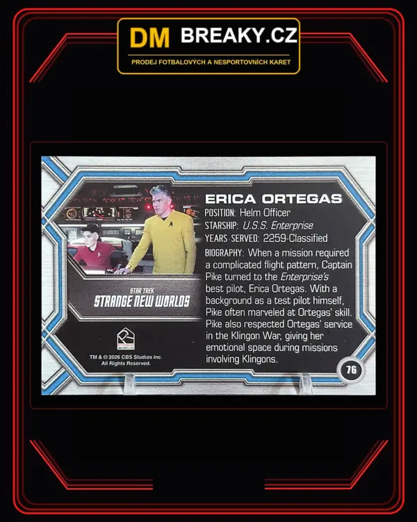 2026 Rittenhouse Star Trek Connections - Erica Ortegas