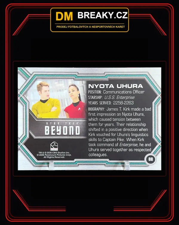 2026 Rittenhouse Star Trek Connections - Nyota Uhura