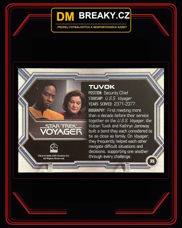 2026 Rittenhouse Star Trek Connections - Tuvok