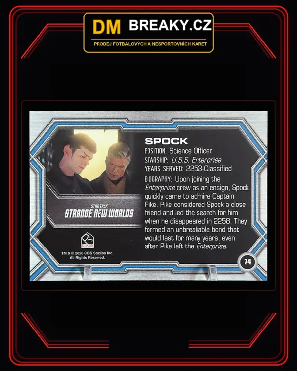 2026 Rittenhouse Star Trek Connections - Spock