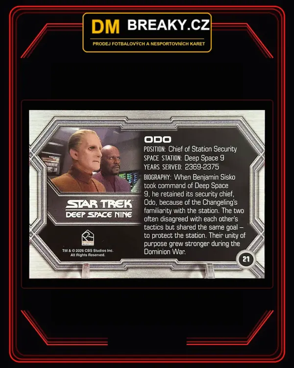 2026 Rittenhouse Star Trek Connections - Odo