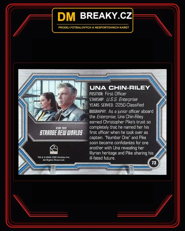 2026 Rittenhouse Star Trek Connections - Una Chin-Riley