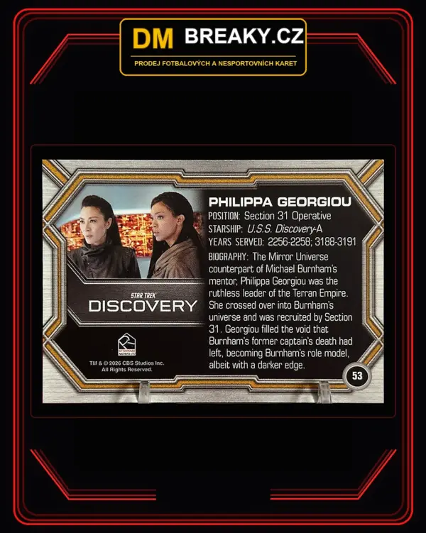 2026 Rittenhouse Star Trek Connections - Philippa Georgiou