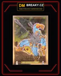 2024 Marvel Masterpieces '92 Platinum - Silver Surfer a Thanos