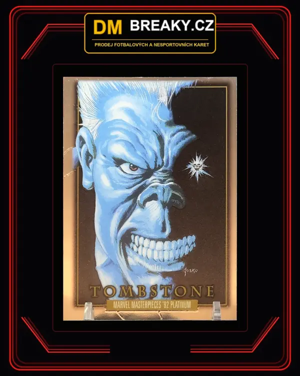 2024 Marvel Masterpieces '92 Platinum - Tombstone (Lonnie Thompson Lincoln)