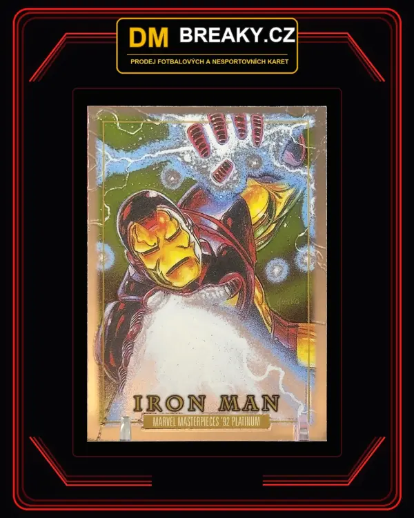 5812 2024 Marvel Masterpieces '92 Platinum - Iron Man (Anthony „Tony“ Stark)