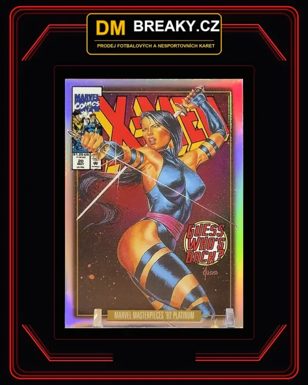 2024 Marvel Masterpieces '92 Platinum - Psylocke (Elizabeth „Betsy“ Braddock)