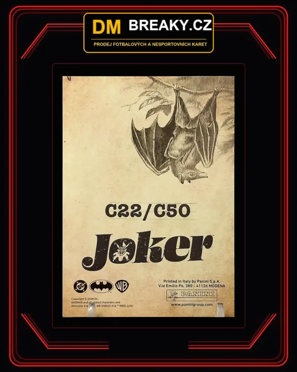 2026 Panini DC joker arkham asylyum