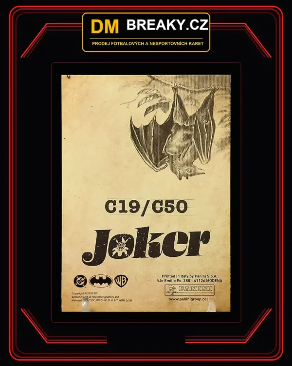2026 Panini DC joker arkham asylyum