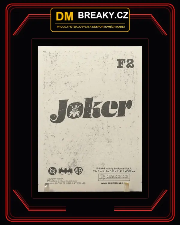 2026 Panini DC joker arkham asylyum