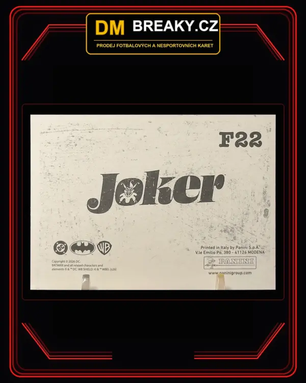2026 Panini DC joker arkham asylyum