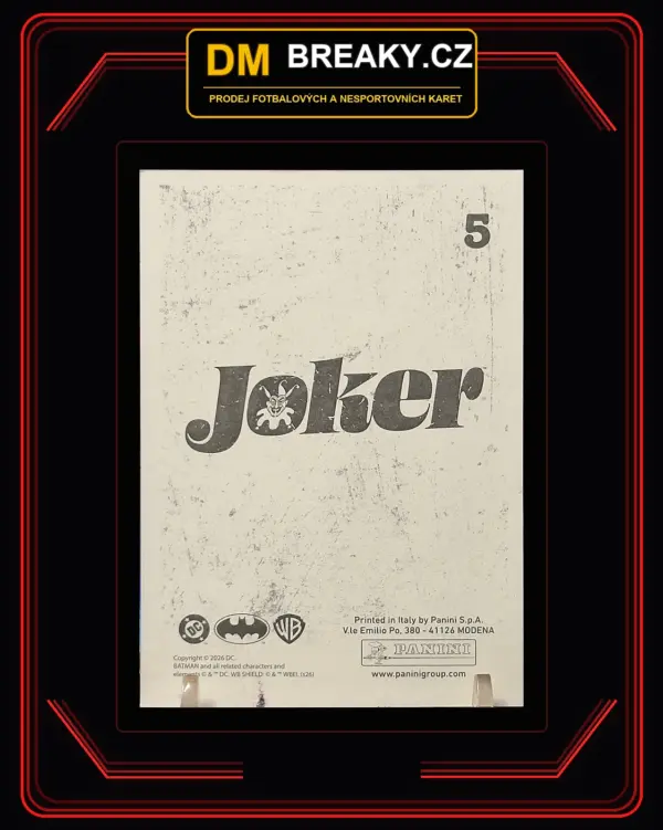 2026 Panini DC joker arkham asylyum