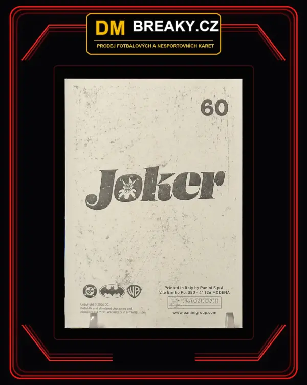 2026 Panini DC joker arkham asylyum