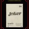 2026 Panini DC joker arkham asylyum