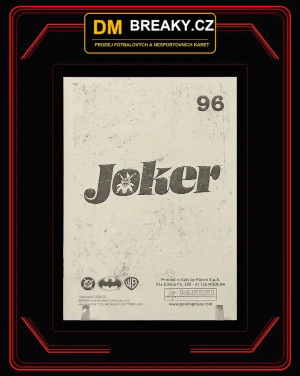 2026 Panini DC joker arkham asylyum