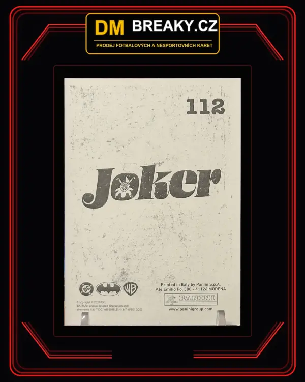 2026 Panini DC joker arkham asylyum