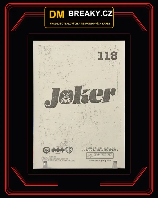 2026 Panini DC joker arkham asylyum
