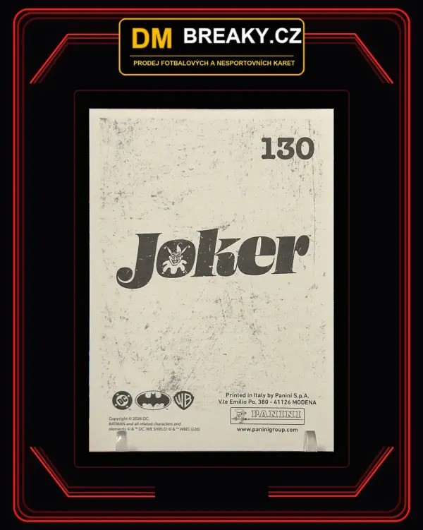 2026 Panini DC joker arkham asylyum