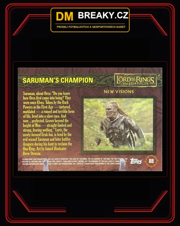 Topps The Lord of the Rings Masterpieces