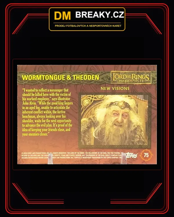Topps The Lord of the Rings Masterpieces