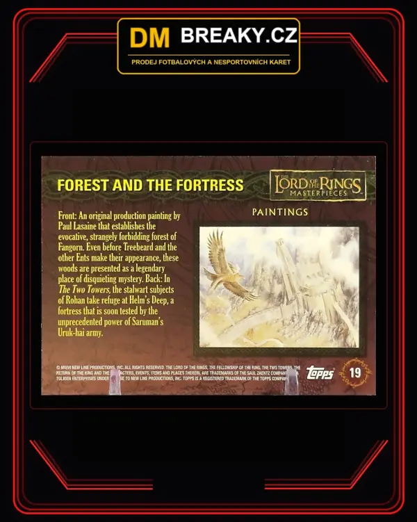 Topps The Lord of the Rings Masterpieces