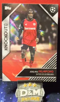2025 Topps Knockout UEFA - Jeremie Frimpong
