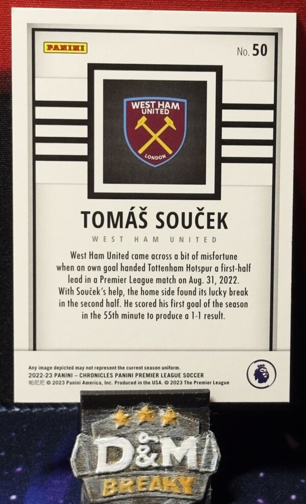 IMG_5142 22/23 Panini chronicles premier league - Tomáš Souček