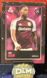 2025 Topps Showtime UEFA - Jhon Durán