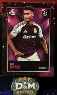 2025 Topps Showtime UEFA - Ollie Watkins