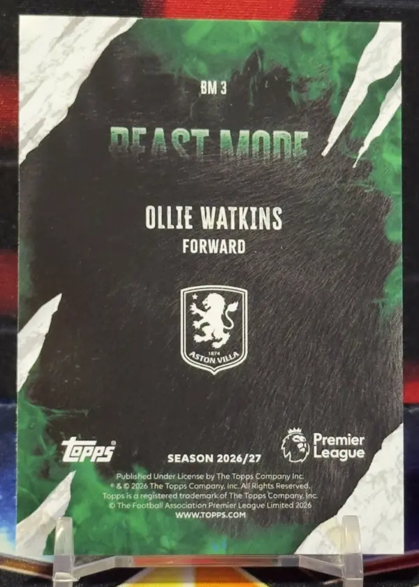 26/27 Topps Premier League - Ollie Watkins