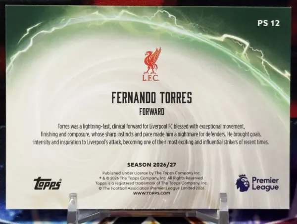 IMG_5631 26/27 Topps Premier League - Fernando Torres (case hit)