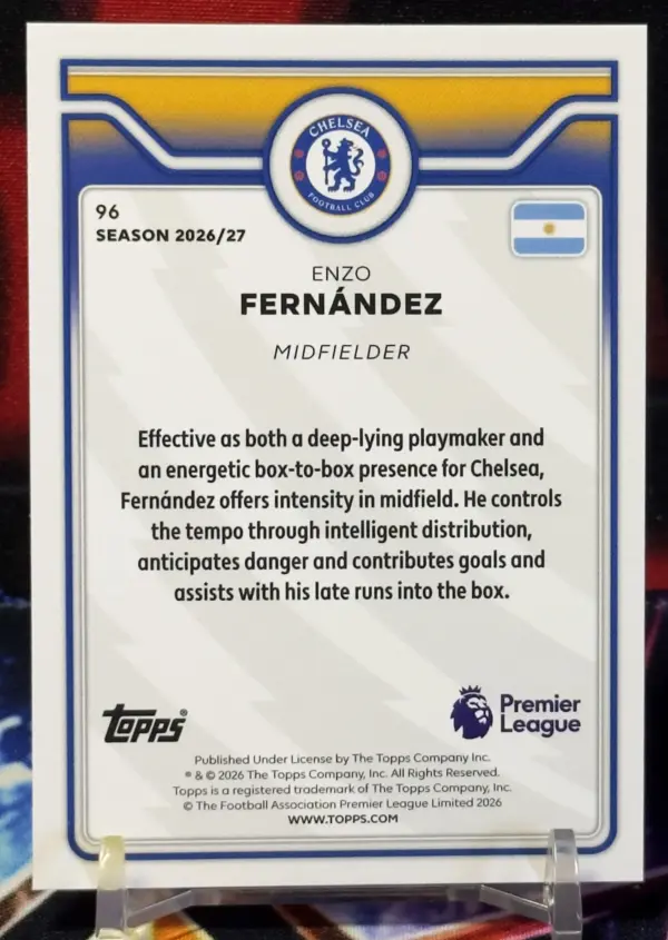 26/27 Topps Premier League - Enzo Fernández