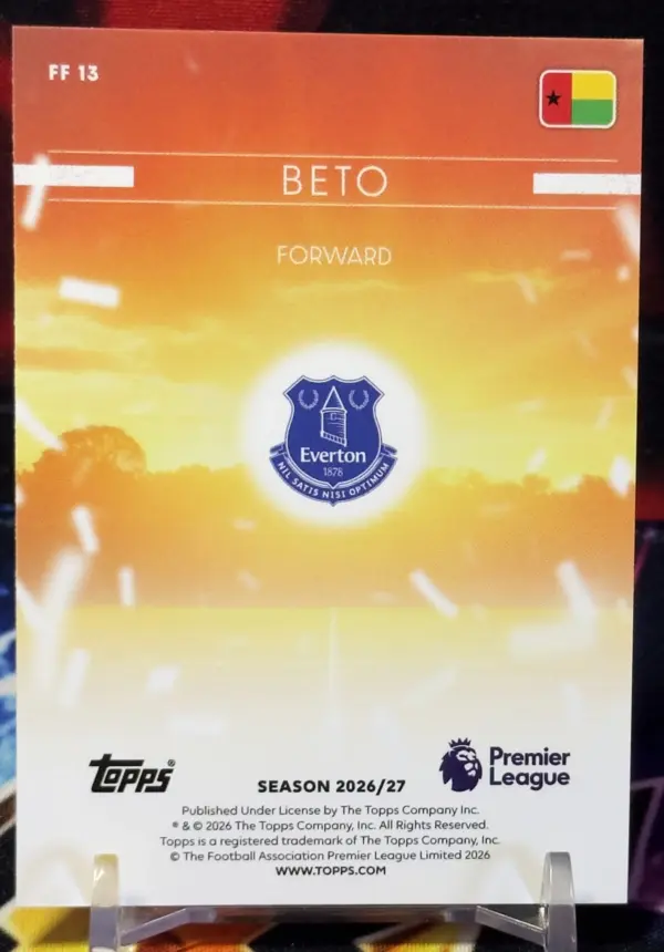 26/27 Topps Premier League - Beto
