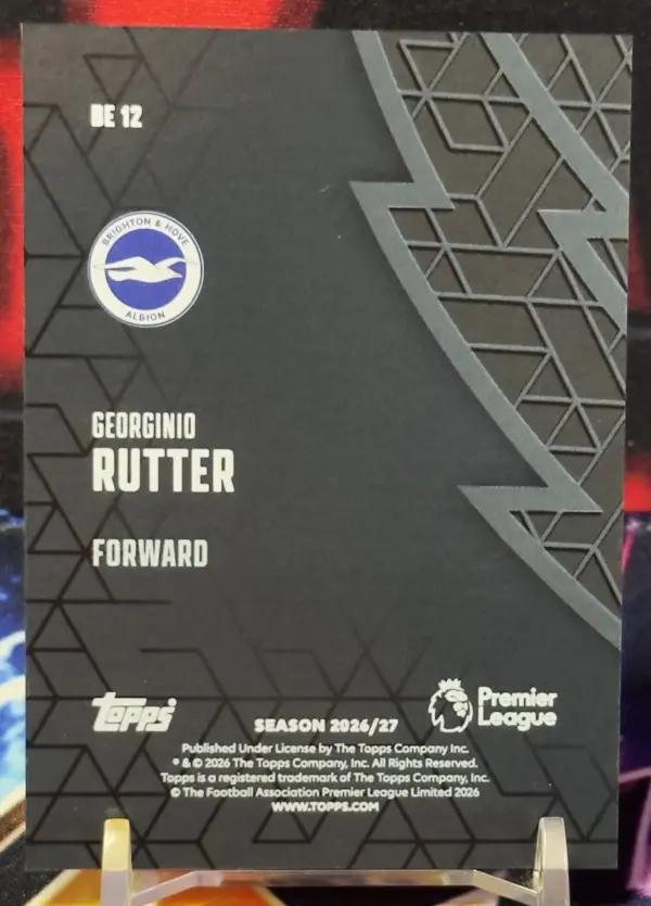 IMG_5665 26/27 Topps Premier League - Georginio Rutter