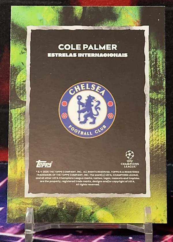 25/26 Topps Jogaço UEFA - Cole Palmer