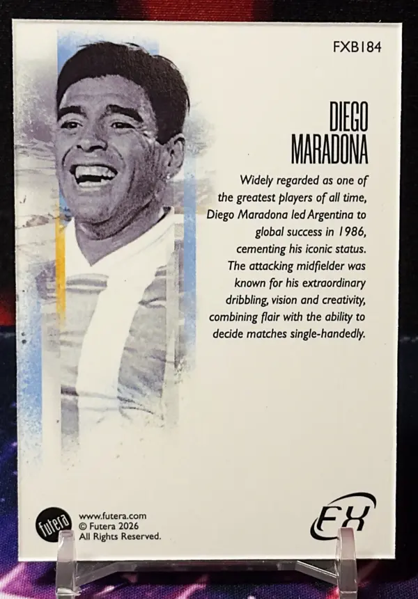 2026 Futera FX series - Diego Maradona