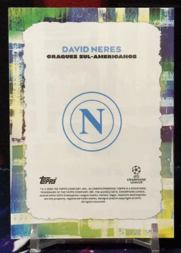 25/26 Topps Jogaço UEFA - David Neres