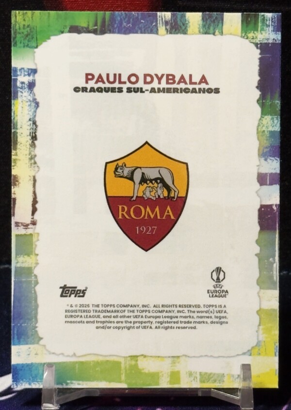 25/26 Topps Jogaço UEFA - Paulo Dybala